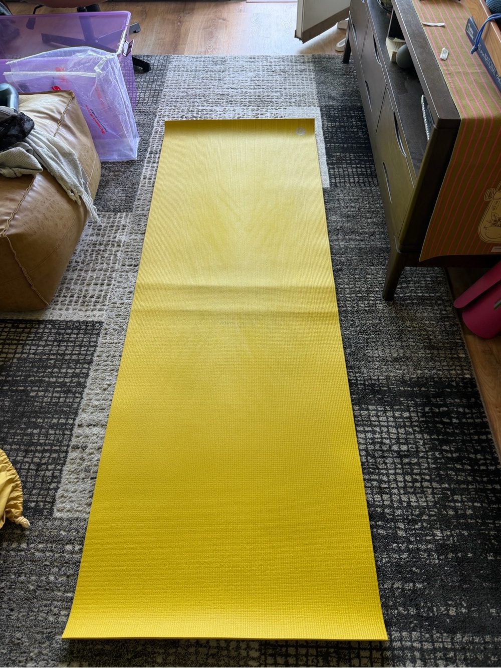 Manduka Yellow Yoga Mat